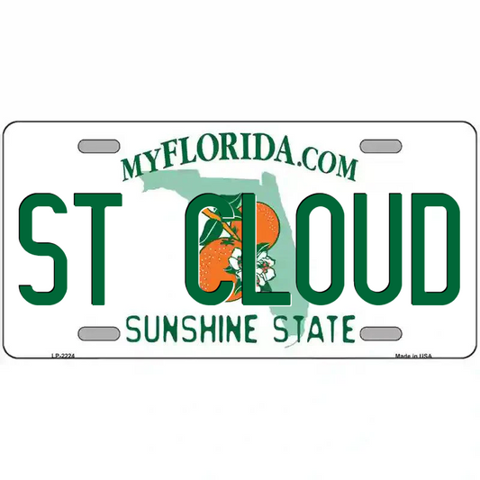 St Cloud Florida Metal Sign