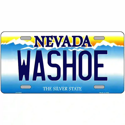 Washoe Nevada Metal Sign