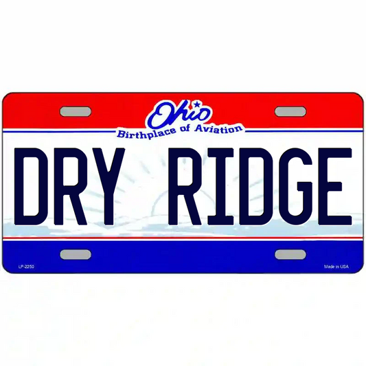 Dry Ridge Ohio Metal Sign