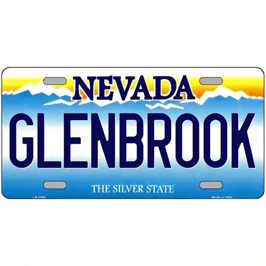 Glenbrook Nevada Metal Sign