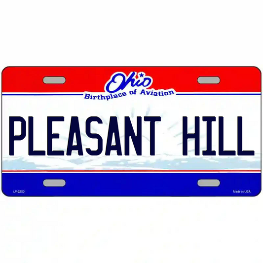 Pleasant Hill Ohio Metal Sign