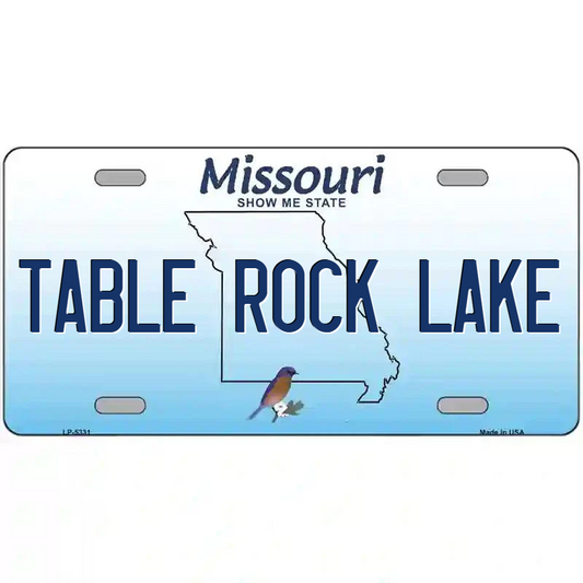 Table Rock Lake Missouri Metal Sign