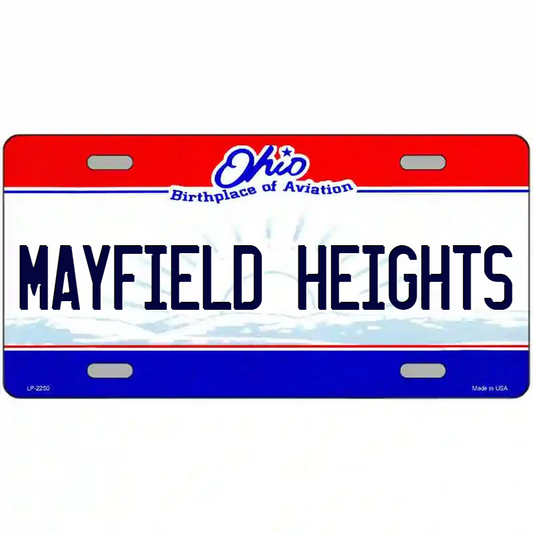 Mayfield Heights Ohio Metal Sign