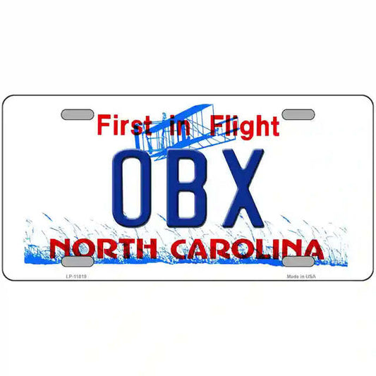 OBX North Carolina Metal Sign