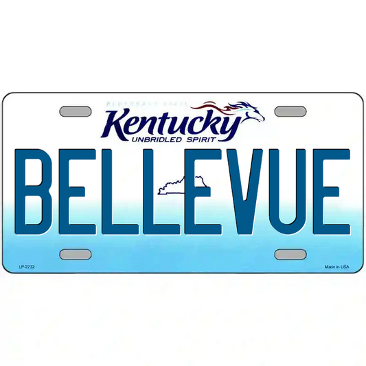 Bellevue Kentucky Metal Sign