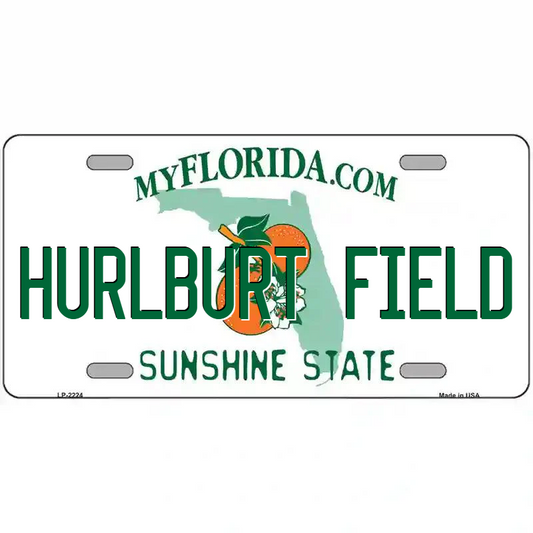Hurlburt Field Florida Metal Sign