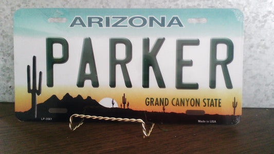 Parker Arizona Metal Sign