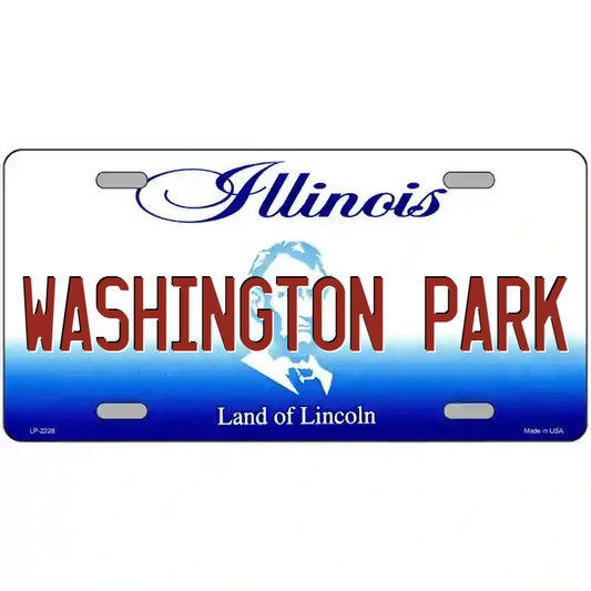 Washington Park Illinois Metal Sign