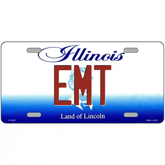 Emt Illinois Metal Sign