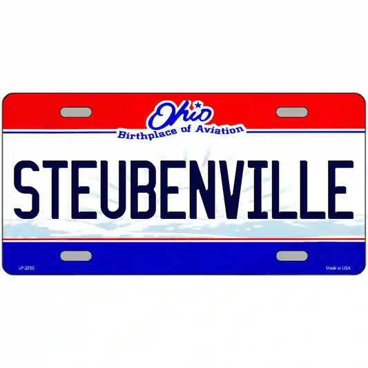 Steubenville Ohio Metal Sign