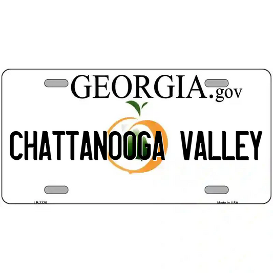 Chattanooga Valley Georgia Metal Sign
