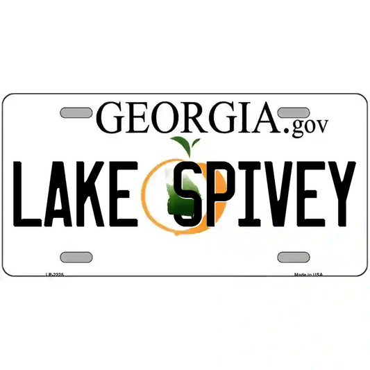 Lake Spivey Georgia Metal Sign