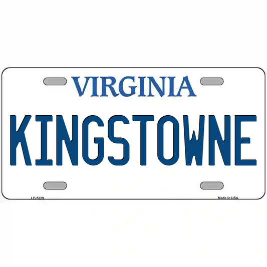 Kingstowne Virginia Metal Sign