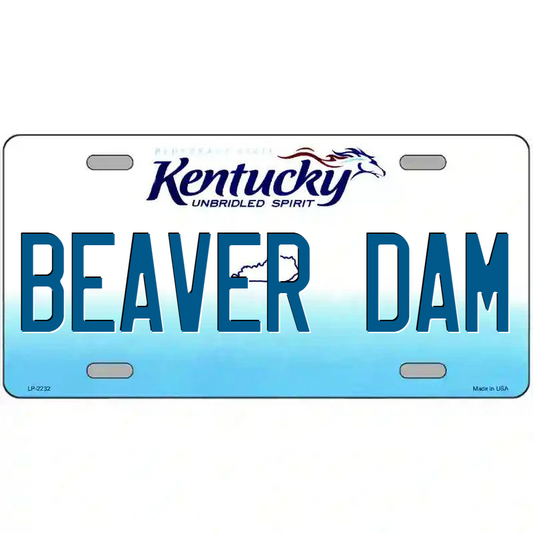 Beaver Dam Kentucky Metal Sign