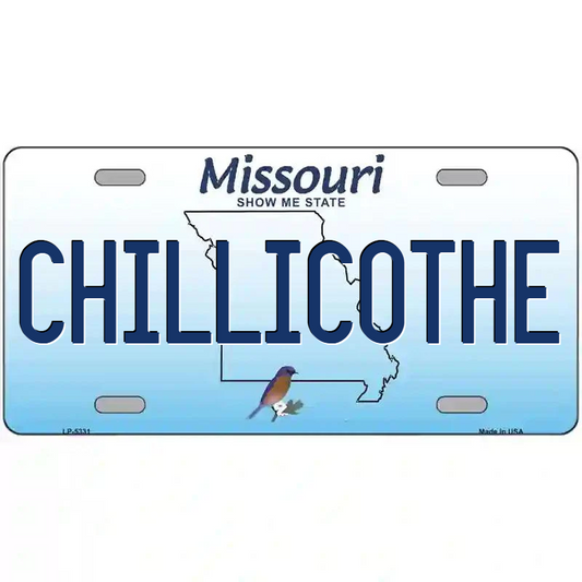 Chillicothe Missouri Metal Sign
