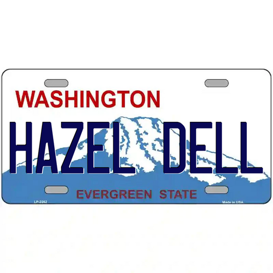 Hazel Dell Washington Metal Sign