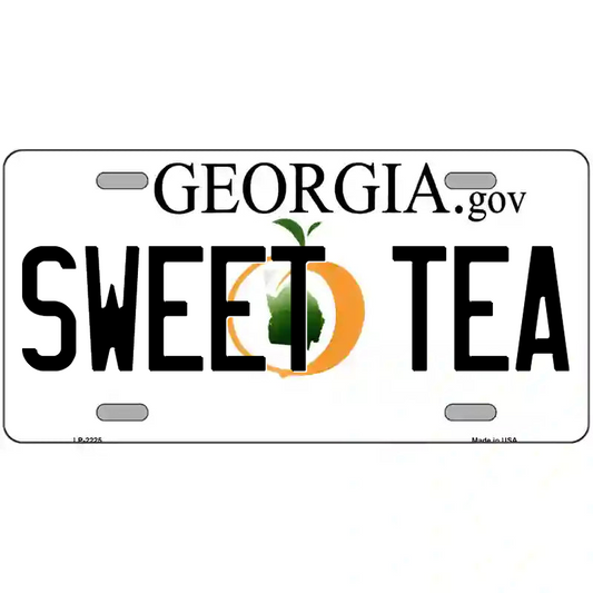 Sweet Tea Georgia Metal Sign