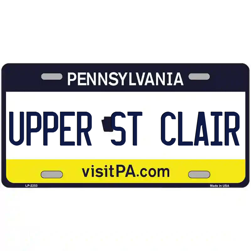 Upper St Clair Pennsylvania Metal Sign