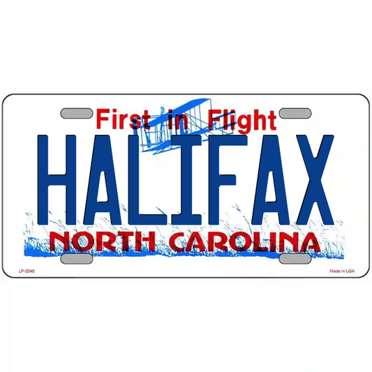 Halifax North Carolina Metal Sign