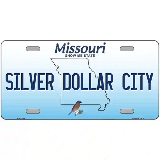 Silver Dollar City Missouri Metal Sign