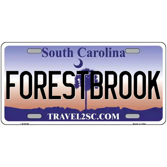 Forestbrook South Carolina Metal Sign