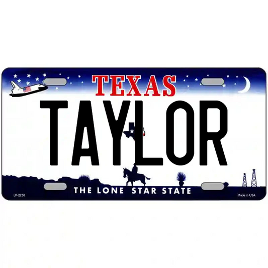 Taylor Texas Metal Sign