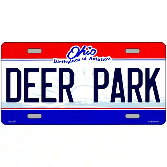 Deer Park Ohio Metal Sign