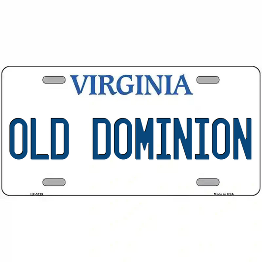 Old Dominion Virginia Metal Sign