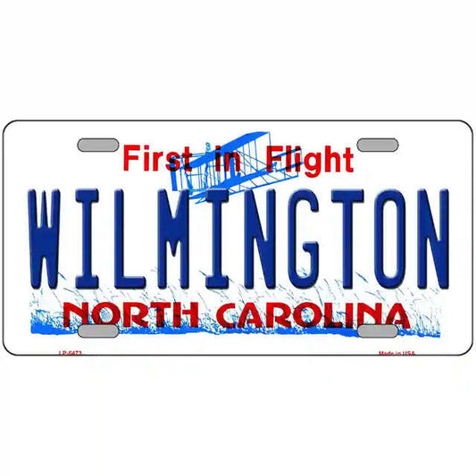 Wilmington North Carolina Metal Sign