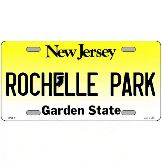 Rochelle Park New Jersey Metal Sign