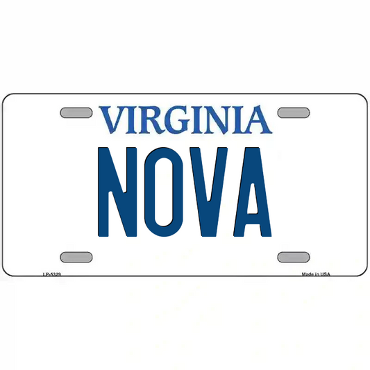 NOVA Virginia Metal Sign
