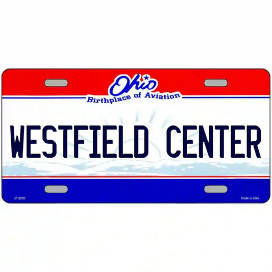 Westfield Center Ohio Metal Sign