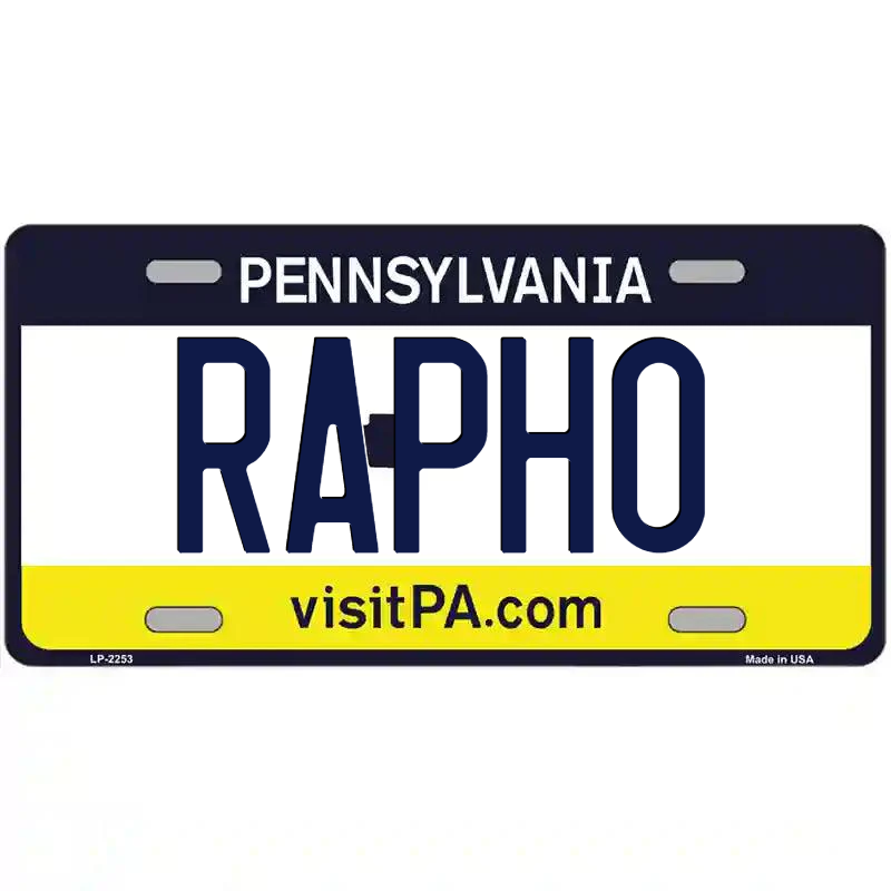 Rapho Pennsylvania Metal Sign