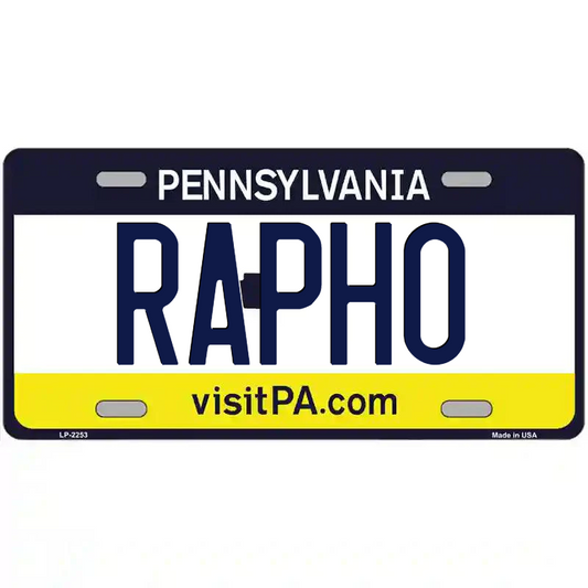 Rapho Pennsylvania Metal Sign