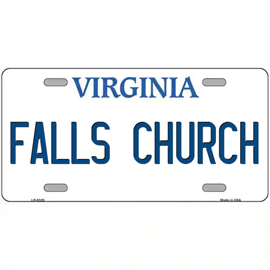 Falls Church Virginia Metal Sign
