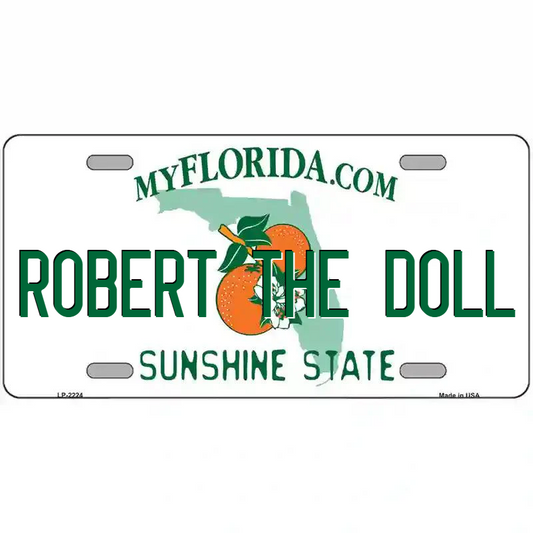 Robert the Doll Florida Metal Sign