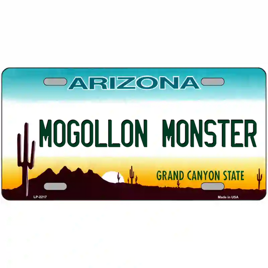 Mogollon Monster Arizona Metal Sign