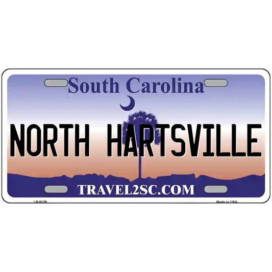 North Hartsville South Carolina Metal Sign