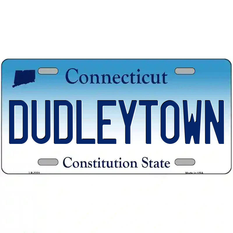 Dudleytown Connecticut Metal Sign