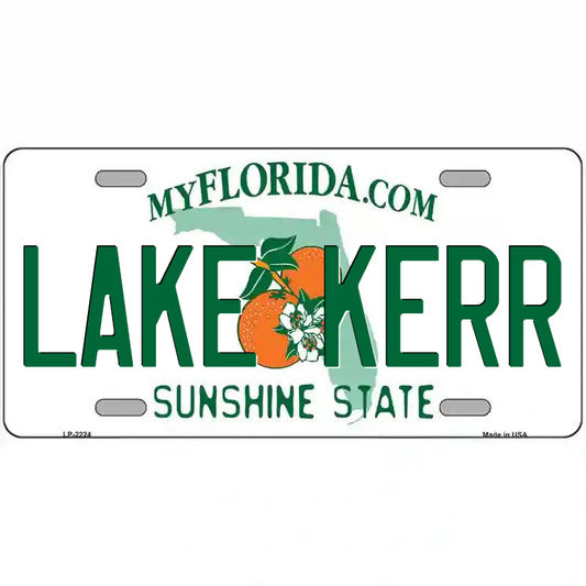 Lake Kerr Florida Metal Sign