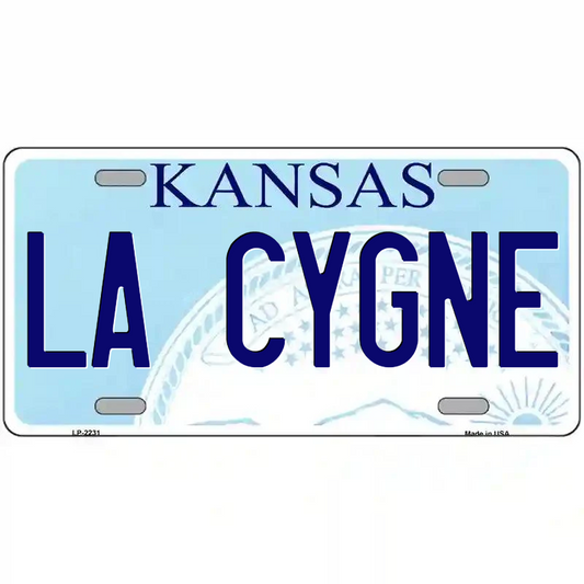 La Cygne Kansas Metal Sign