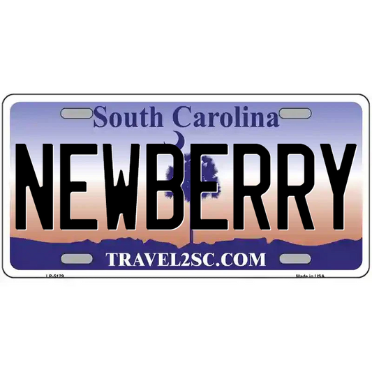 Newberry South Carolina Metal Sign