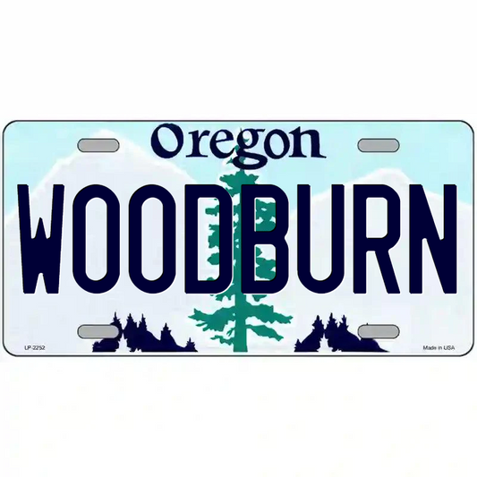 Woodburn Oregon Metal Sign