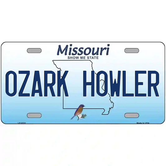 Ozark Howler Missouri Metal Sign