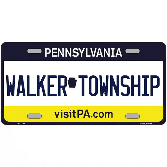Walker Township Pennsylvania Metal Sign