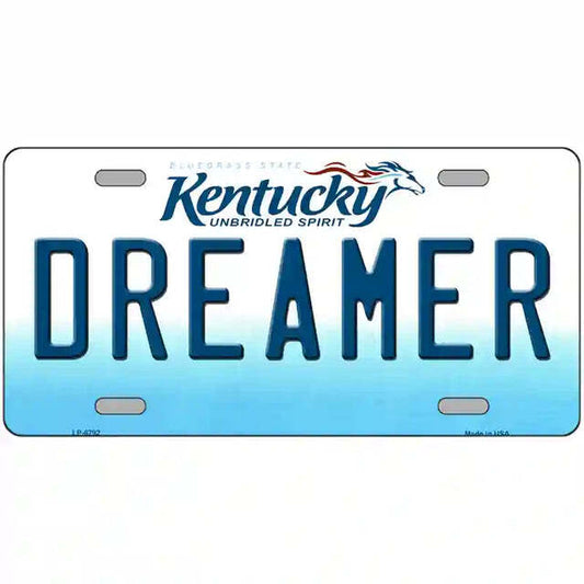 Dreamer Kentucky Metal Sign