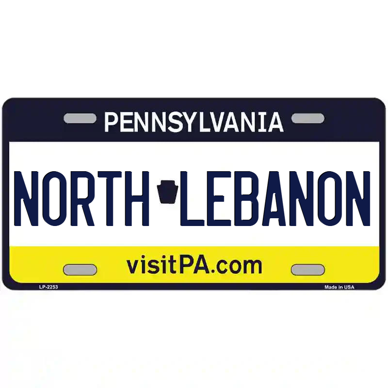 Mount Lebanon Pennsylvania Metal Sign