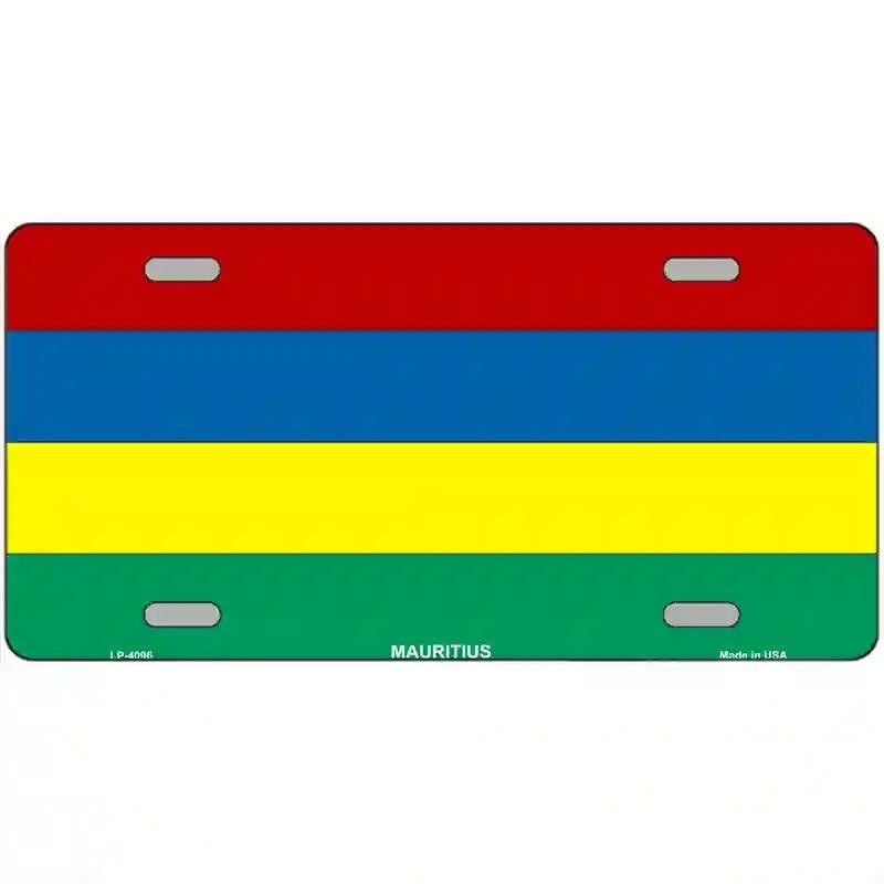 Mauritius Flag Metal sign