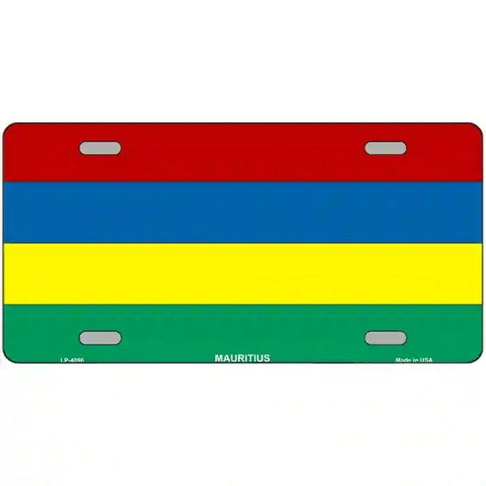 Mauritius Flag Metal sign