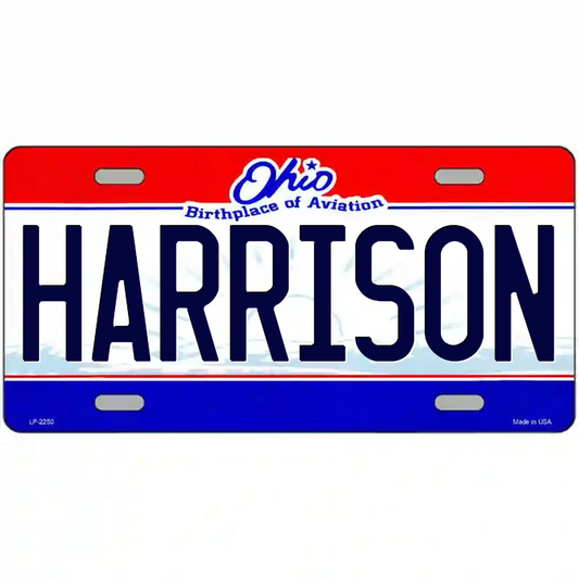 Harrison Ohio Metal Sign